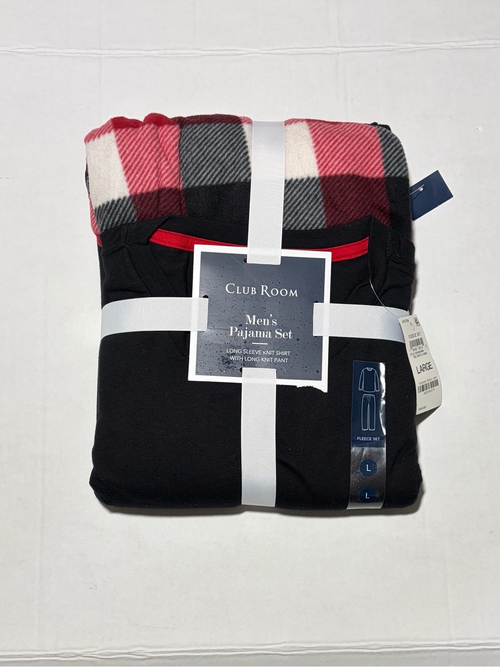 Men’s Plaid Pajama Set